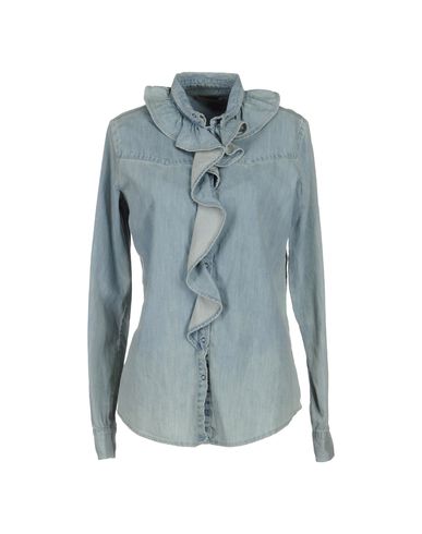 ZOOM PINKO GREY - Denim shirt