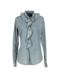 PINKO GREY - Denim shirt