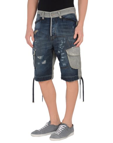 ZOOM GALLIANO - Denim bermudas