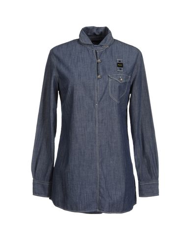 ZOOM BLAUER - Denim shirt
