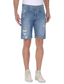 DANIELE ALESSANDRINI HOMME - Denim bermudas