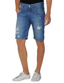 DANIELE ALESSANDRINI HOMME - Denim bermudas