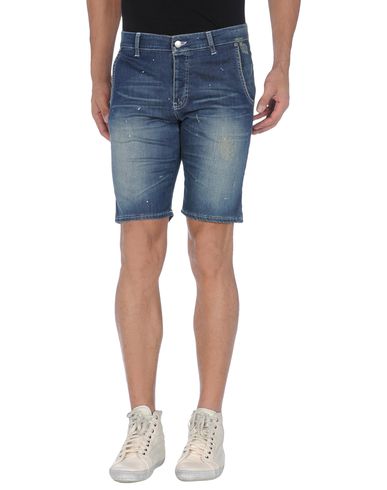 ZOOM DANIELE ALESSANDRINI HOMME - Denim bermudas
