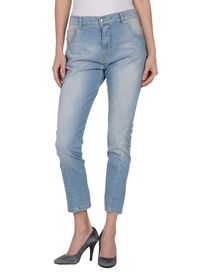 PINKO GREY - Denim capris