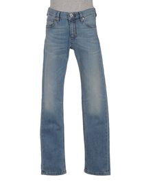 STONE ISLAND JUNIOR - Denim trousers