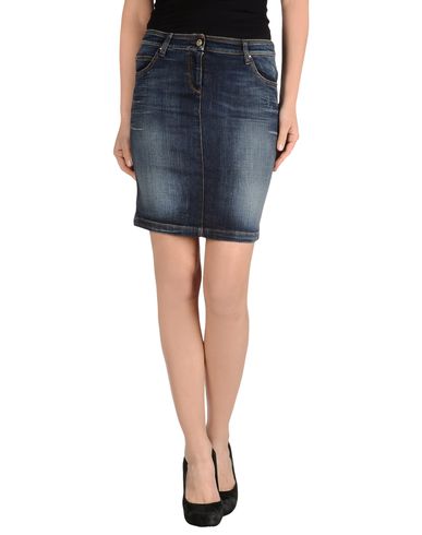 ZOOM ARMANI JEANS - Denim skirt