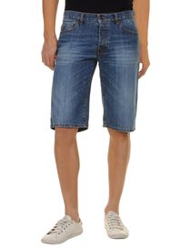 BIKKEMBERGS - Denim bermudas