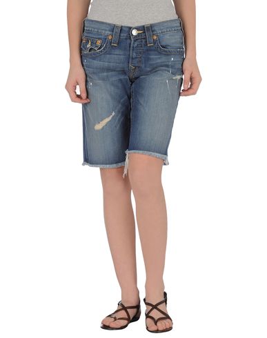 ZOOM TRUE RELIGION - Denim bermudas