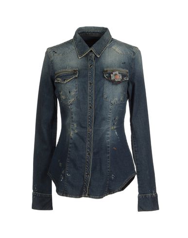 ZOOM TWO WOMEN IN THE WORLD - Denim shirt