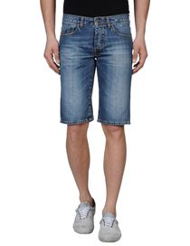 BIKKEMBERGS - Denim bermudas