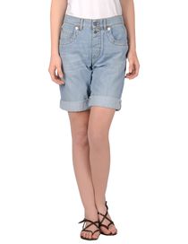 BIKKEMBERGS - Denim bermudas