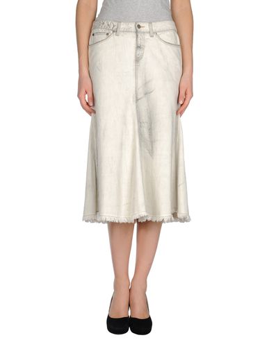 ZOOM ALEXANDER MCQUEEN - Denim skirt