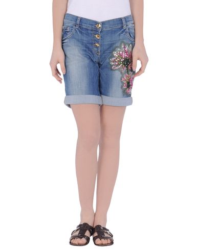ZOOM BLUGIRL FOLIES - Denim bermudas