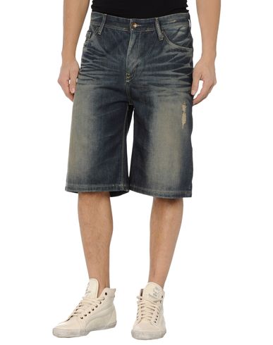ZOOM PELLEPELLE - Denim bermudas