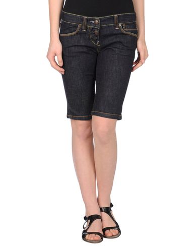 ZOOM DANIELE ALESSANDRINI - Denim bermudas