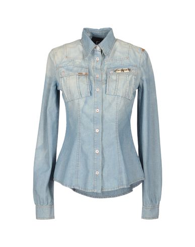 ZOOM JUST CAVALLI - Denim shirt