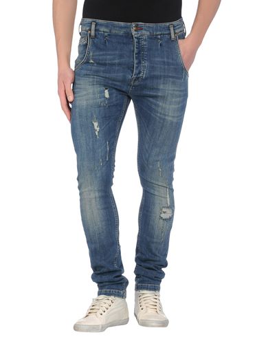 ZOOM DANIELE ALESSANDRINI DENIM - Denim pants
