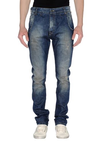 ZOOM DANIELE ALESSANDRINI DENIM - Denim pants