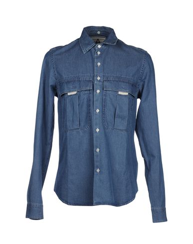 ZOOM ANDREA POMPILIO - Denim shirt