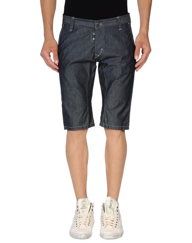 ZOOM DANIELE ALESSANDRINI - Denim bermudas