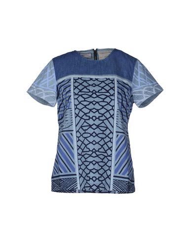 ZOOM MARY KATRANTZOU / CURRENT ELLIOTT - Denim shirt