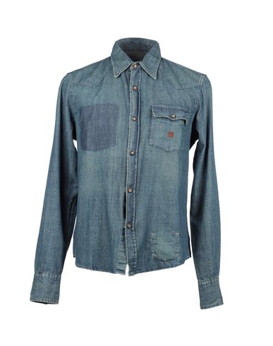 ZOOM MAURO GRIFONI - Denim shirt
