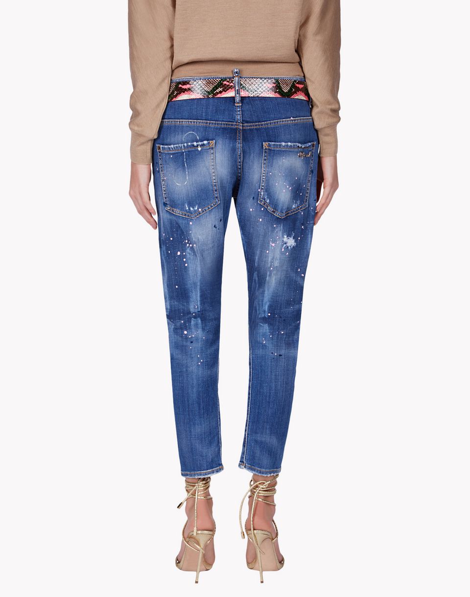 Kenny Twist Jeans - 5 Poches Femme - Dsquared2 boutique en ligne officielle