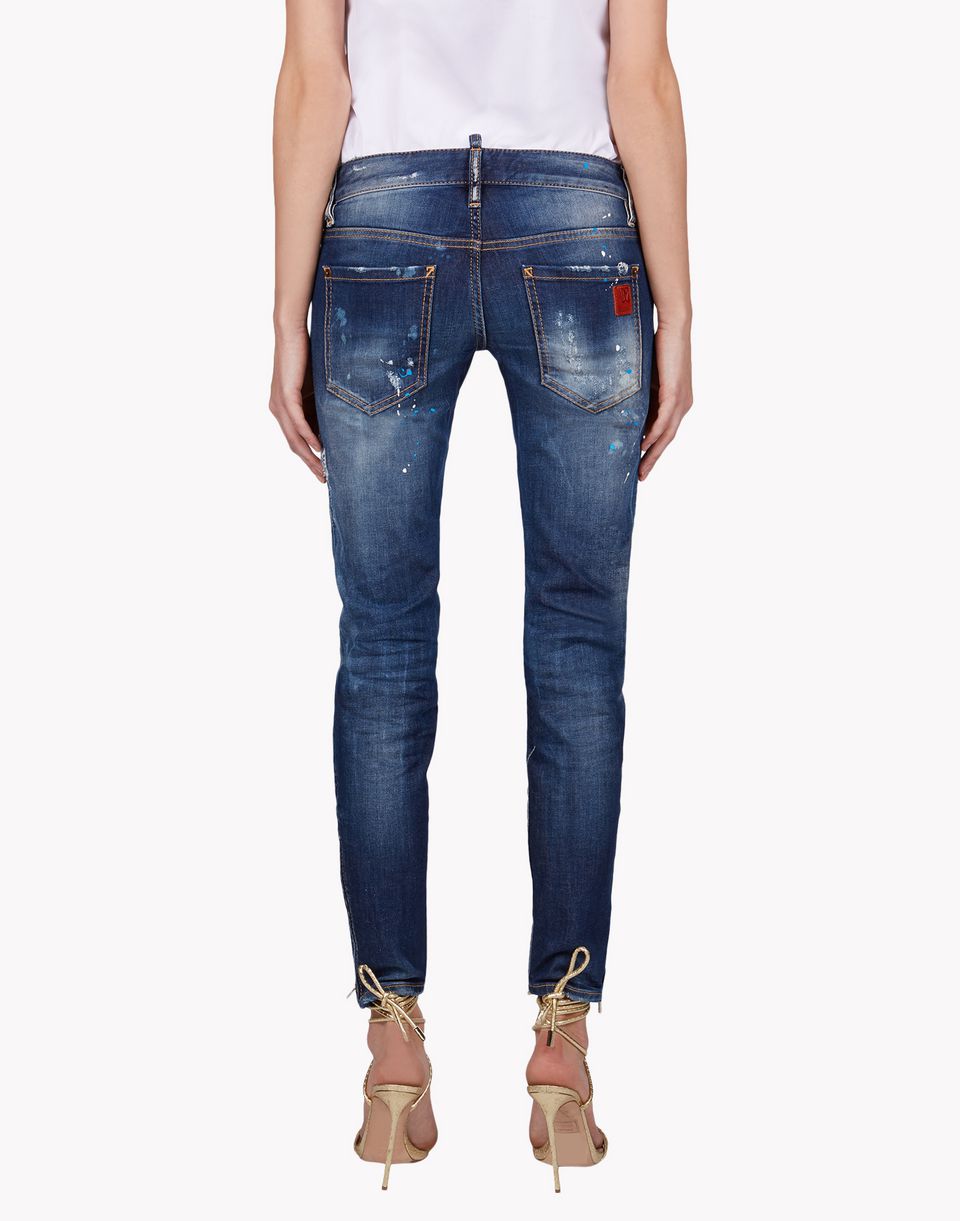 Dsquared2 Super Slim Jeans, 5 Pockets Women Dsquared2 Online Store