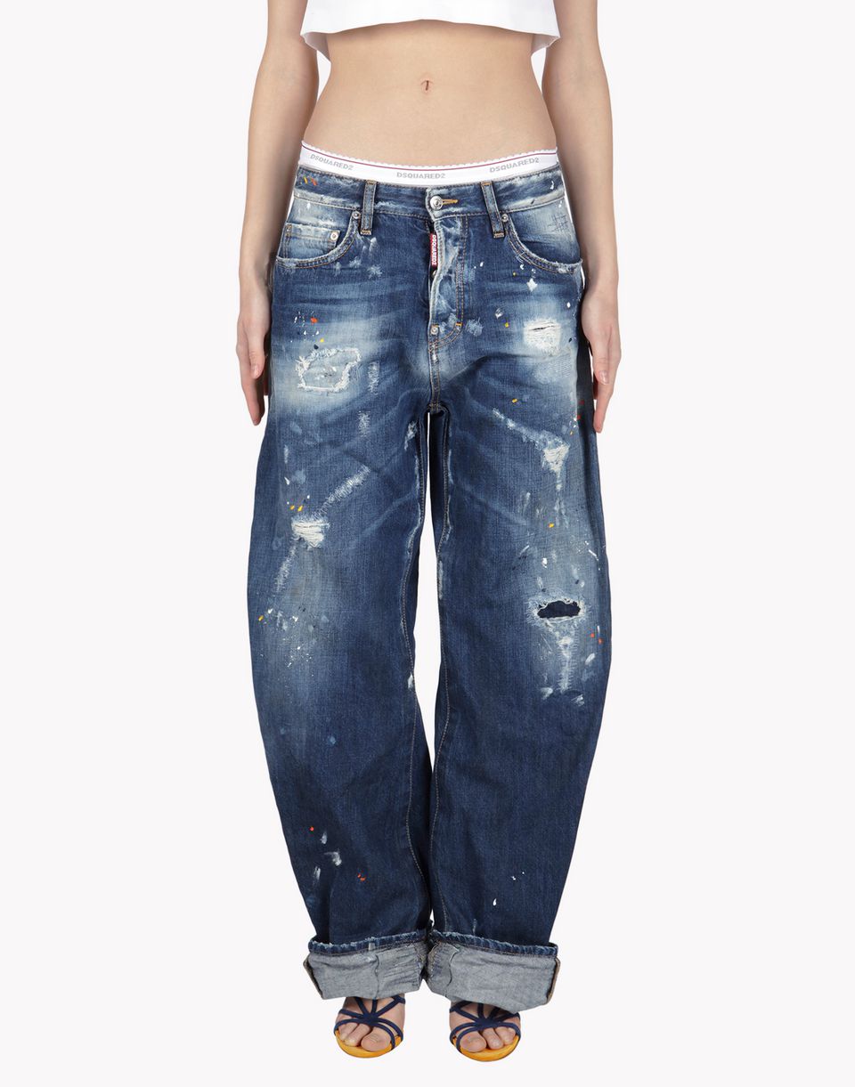 dsquared baggy jeans