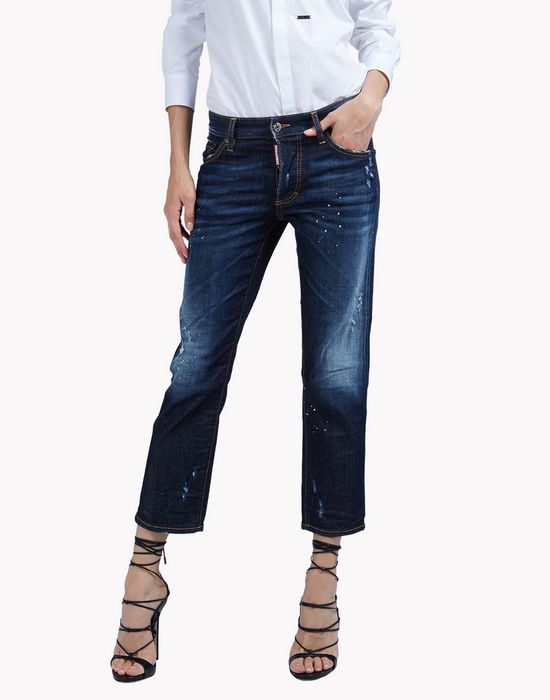 boyfriend jeans denim Woman Dsquared2