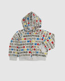 MOSCHINO BAMBINO - Zip sweatshirt