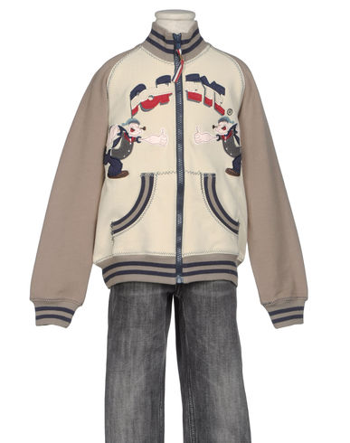 ZOOM MONNALISA NY & LON - Zip sweatshirt