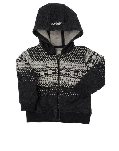 ZOOM ARMANI BABY - Hooded sweatshirt