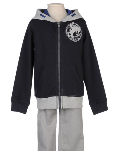 ZOOM ARMANI JUNIOR - Hooded sweatshirt