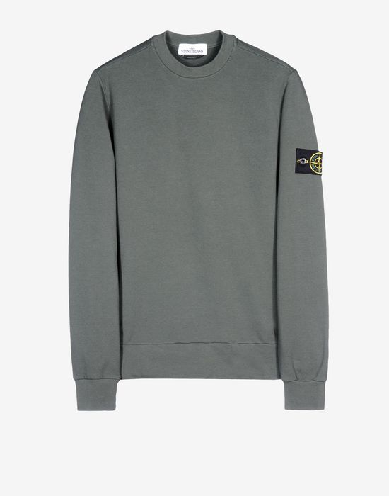 Stone island cheap 62753 white sweatshirt