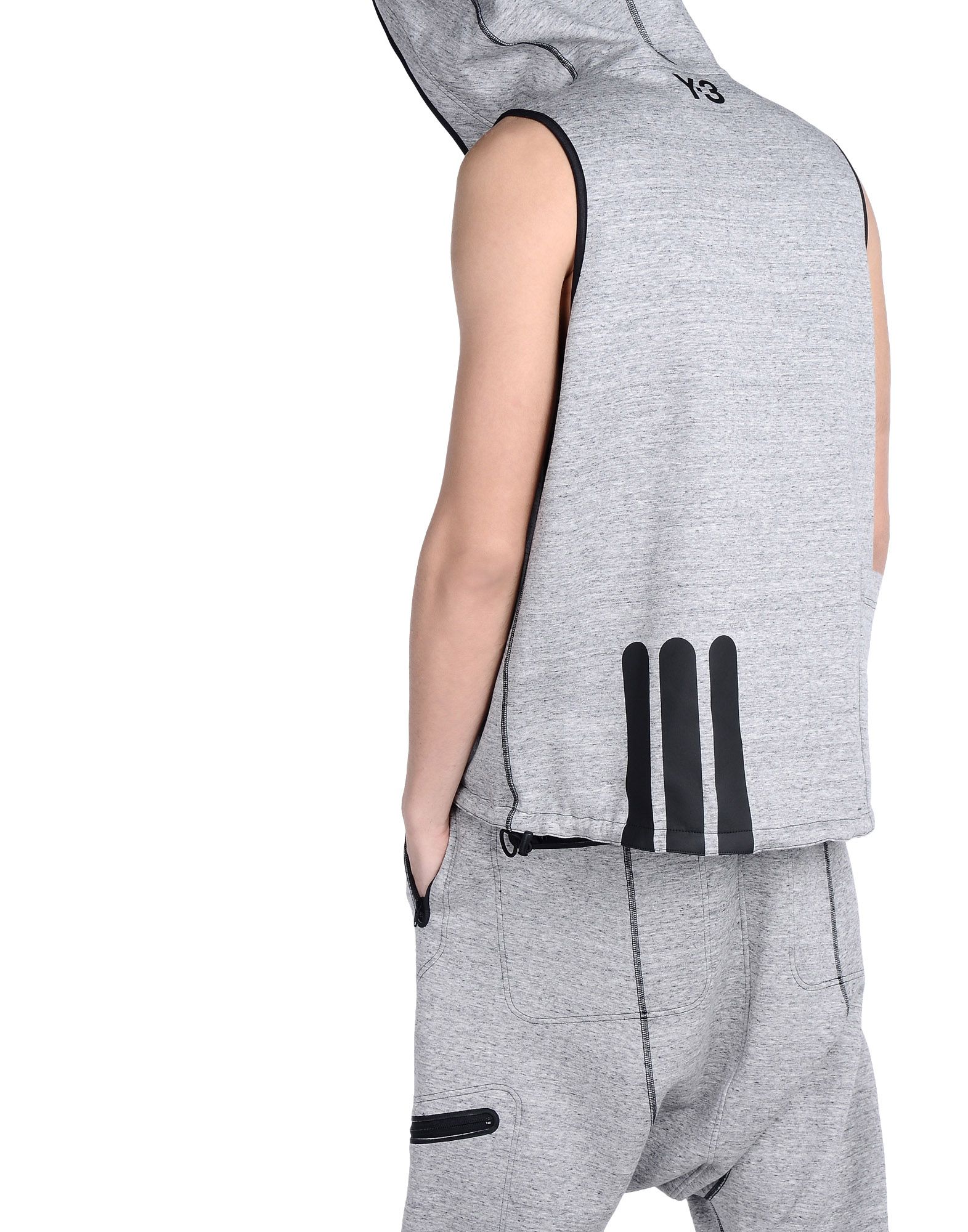 sweat shirt vest