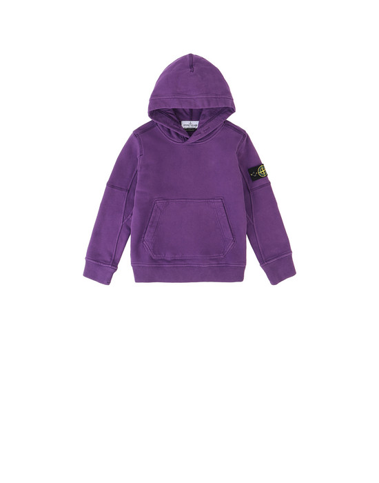 purple stone island sweatshirt