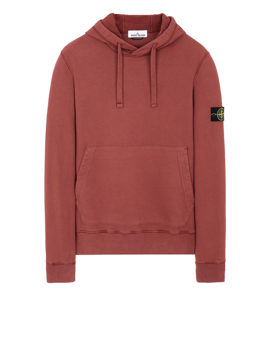 stone island burgundy hoodie