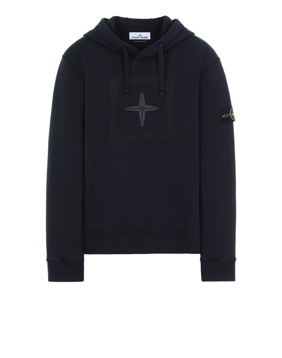 stone island stencil hoodie