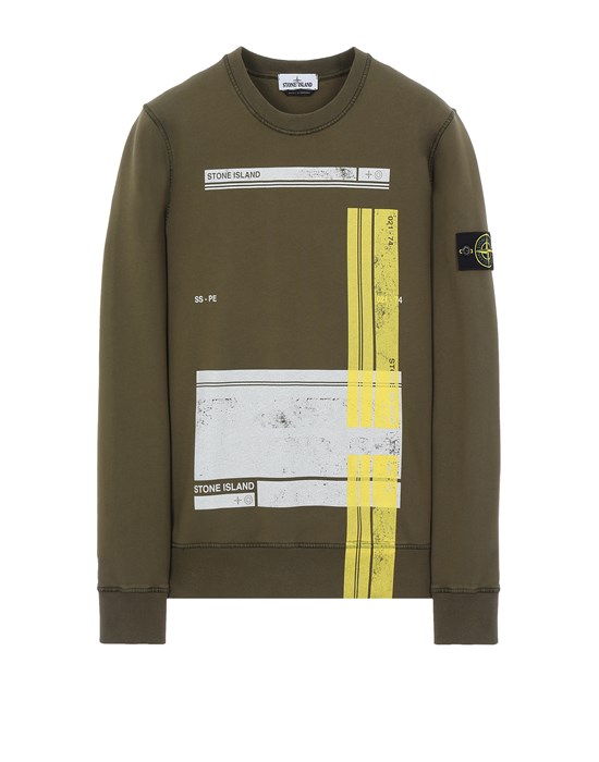 stone island block sweatshirt