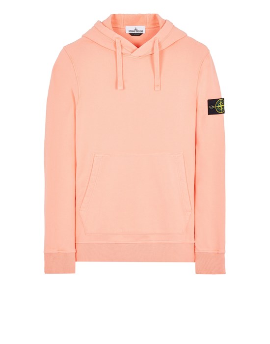 Stone island peach hoodie sale