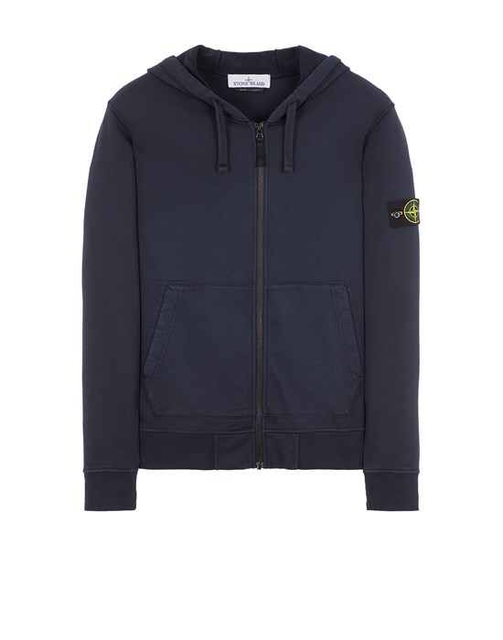 Stone island zip hot sale up