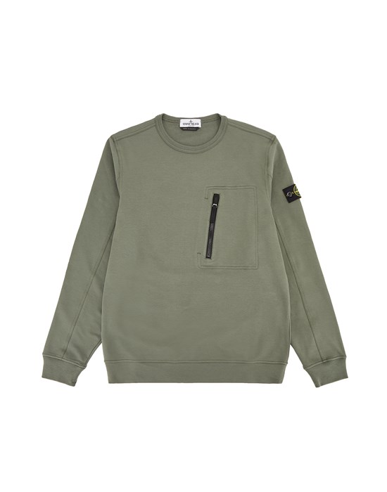 Stone island zip deals pocket sweatshirt