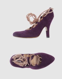 viviane westwood purple shoes
