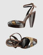 FENDI - Sandali con tacco