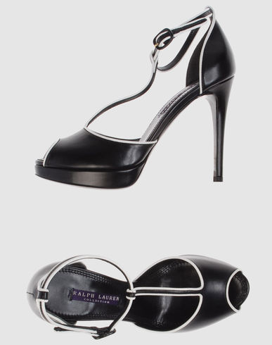 RALPH LAUREN COLLECTION Donna - Calzature - Sandali con tacco RALPH LAUREN COLLECTION su YOOX :  high heel designer shoes sandal fashion