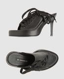 ANN DEMEULEMEESTER - プラットフォームサンダル
