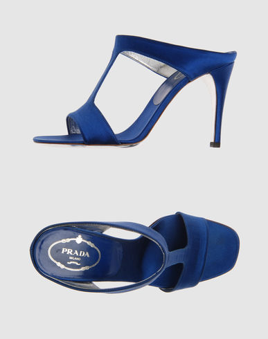 PRADA Women - Footwear - High-heeled sandals PRADA on YOOX from yoox.com