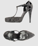 GIORGIO ARMANI - Decolletes con plateau