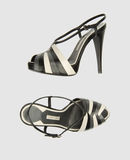 GIORGIO ARMANI - Sandali con plateau